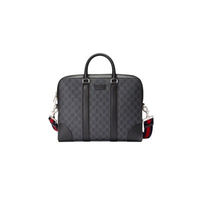 GUCCI GG BLACK BRIEFCASE 474135 (36*28*7cm)